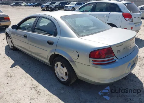 2004 Dodge Stratus Se z USA, uszkodzony, nr VIN 1B3EL36X04N241229